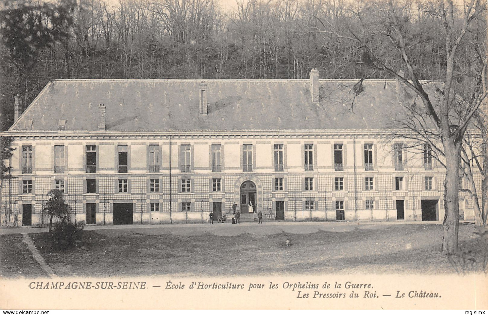 77-CHAMPAGNE SUR SEINE-ECOLE D HORTICULTURE-N°T2411-B/0193 - Champagne Sur Seine