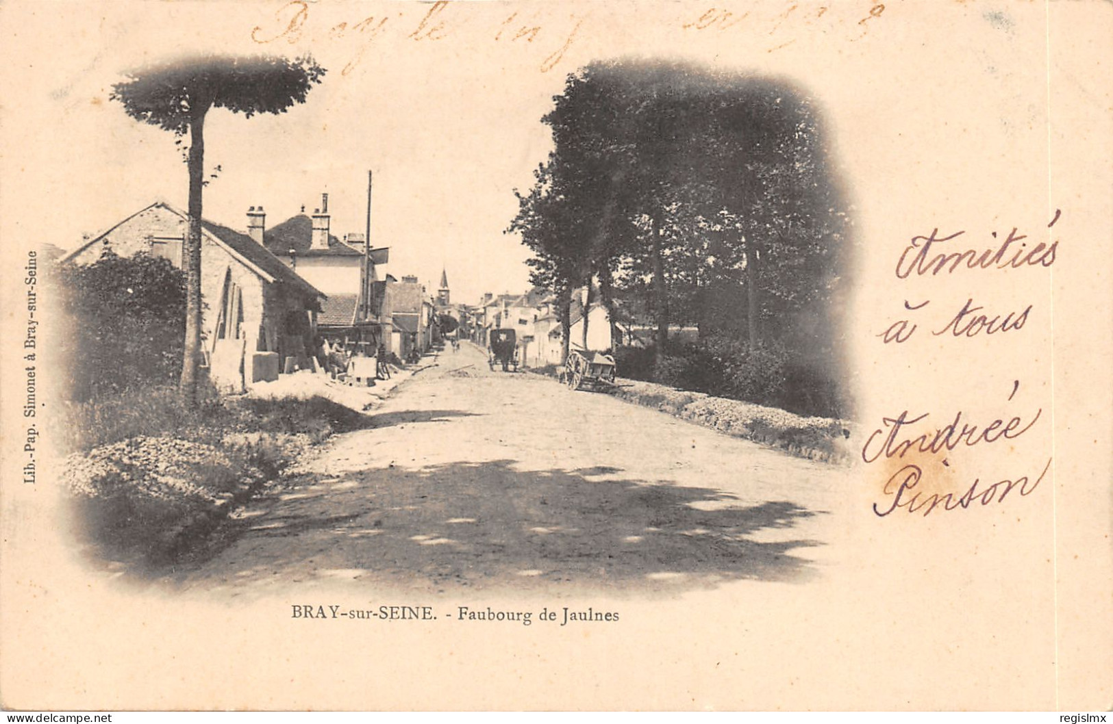 77-BRAY SUR SEINE-N°T2411-B/0011 - Bray Sur Seine