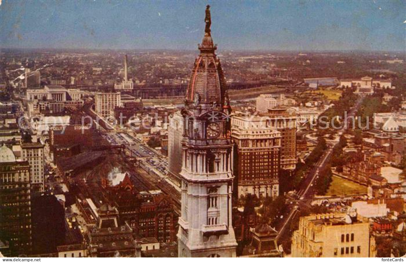 72679698 Philadelphia Pennsylvania View From PSFS Building Philadelphia Pennsylv - Andere & Zonder Classificatie