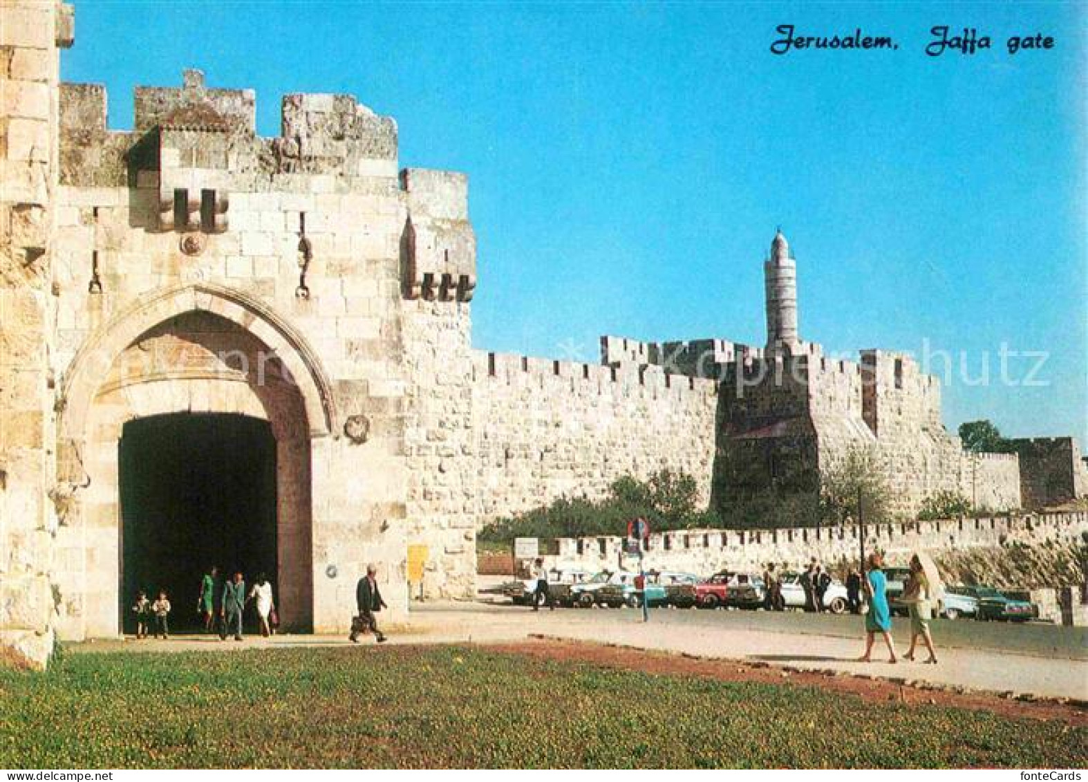 72679599 Jerusalem Yerushalayim Jaffa Gate And The Citadel  - Israel