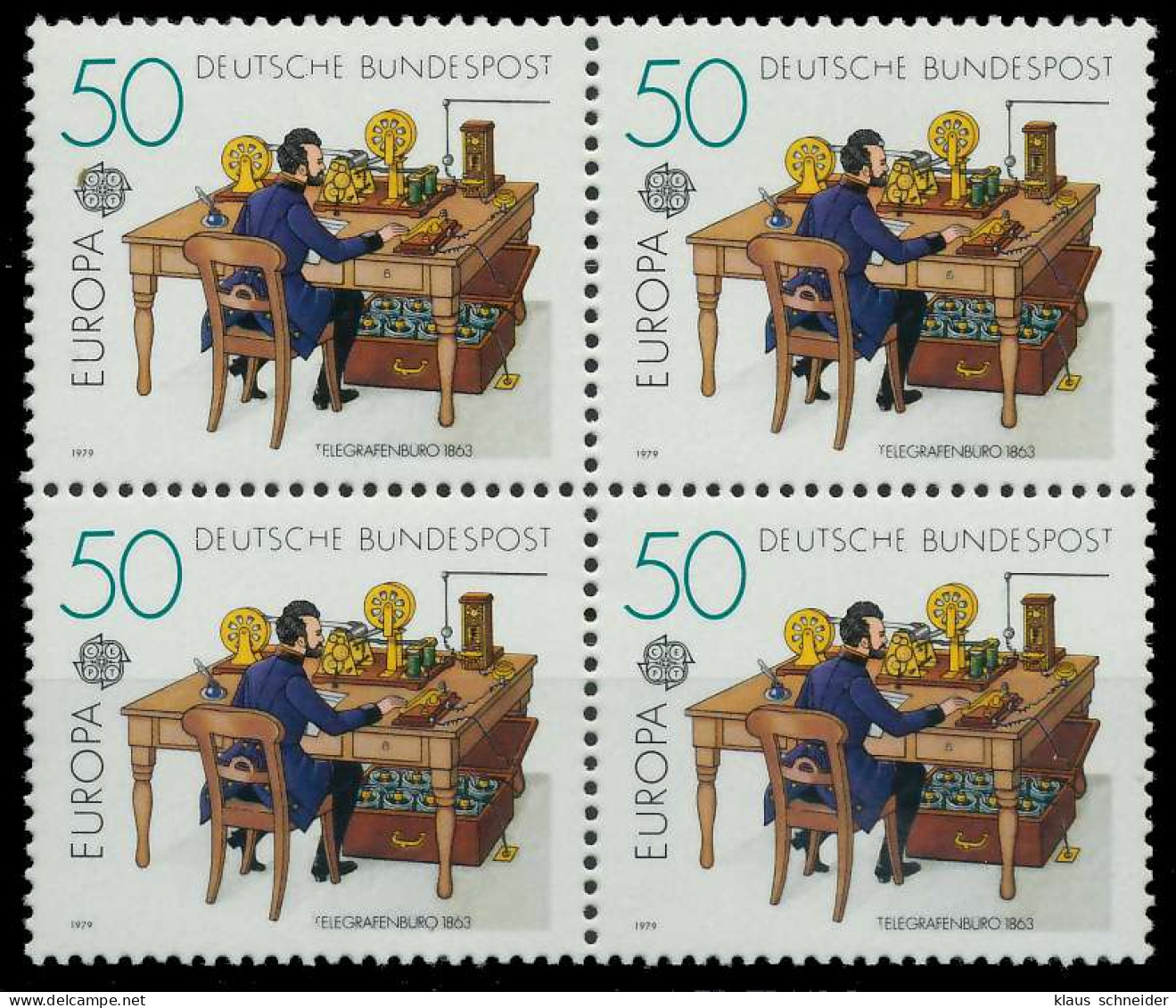 BRD BUND 1979 Nr 1011 Postfrisch VIERERBLOCK X807812 - Unused Stamps