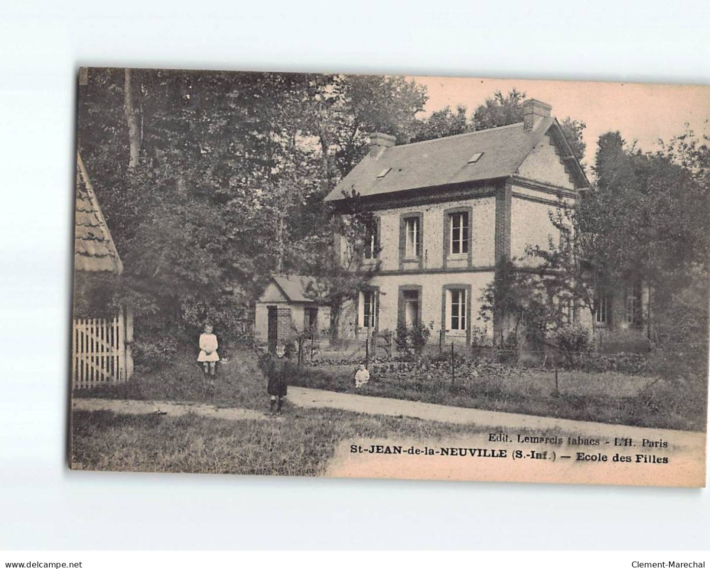 SAINT JEAN DE LA NEUVILLE : Ecole Des Filles - Très Bon état - Other & Unclassified