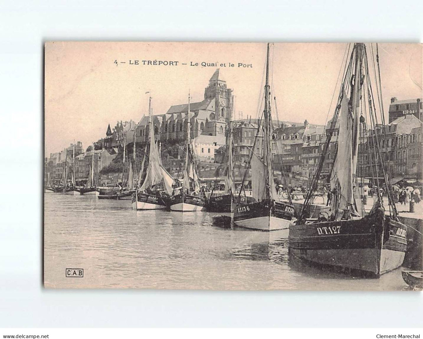 LE TREPORT : Le Quai Et Le Port - Très Bon état - Le Treport