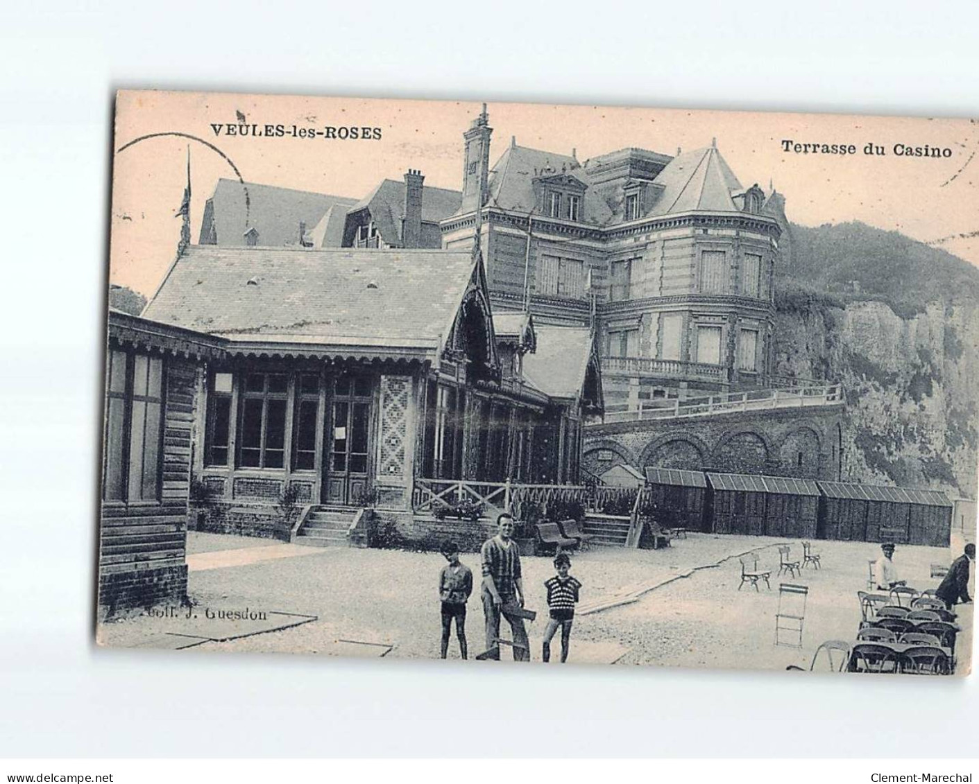 VEULES LES ROSES : Terrasse Du Casino - Très Bon état - Veules Les Roses