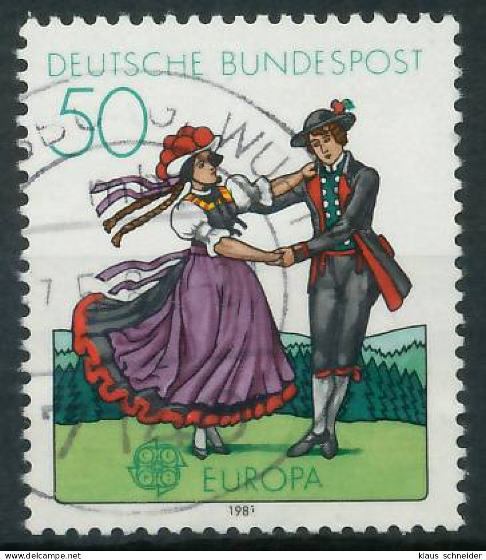 BRD BUND 1981 Nr 1096 Gestempelt X823E82 - Usados