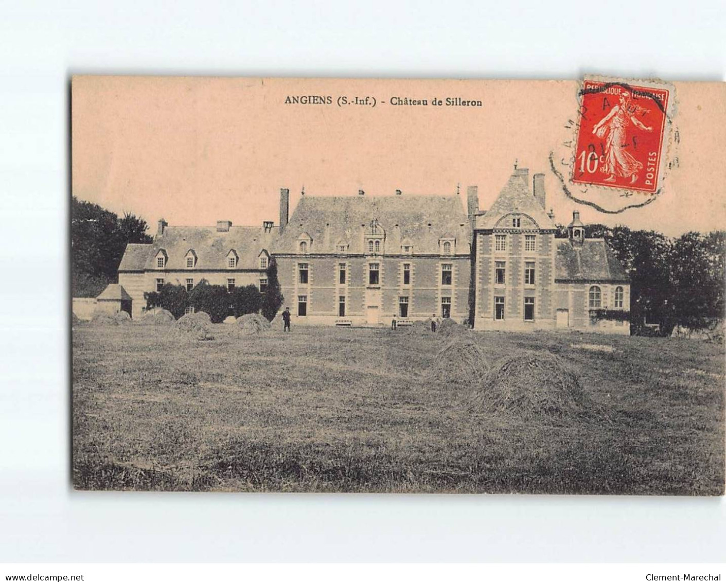 ANGIENS : Château De Silleron - Très Bon état - Other & Unclassified