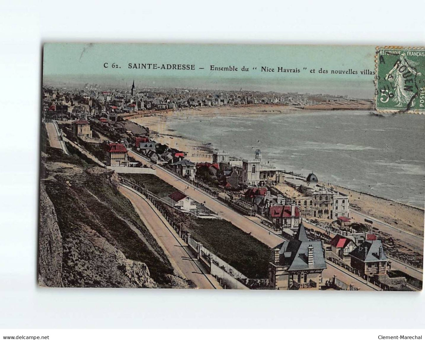 SAINTE ADRESSE : Ensemble Du ""Nice Havrais"" Et Des Nouvelles Villas - état - Sainte Adresse