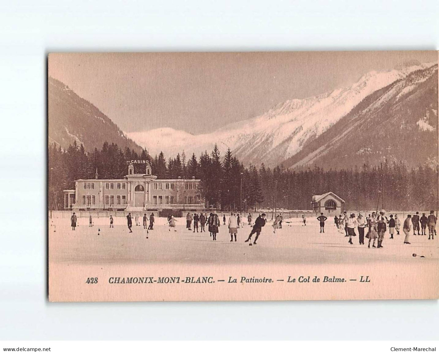 CHAMONIX : La Patinoire, Le Col De Balme - Très Bon état - Chamonix-Mont-Blanc