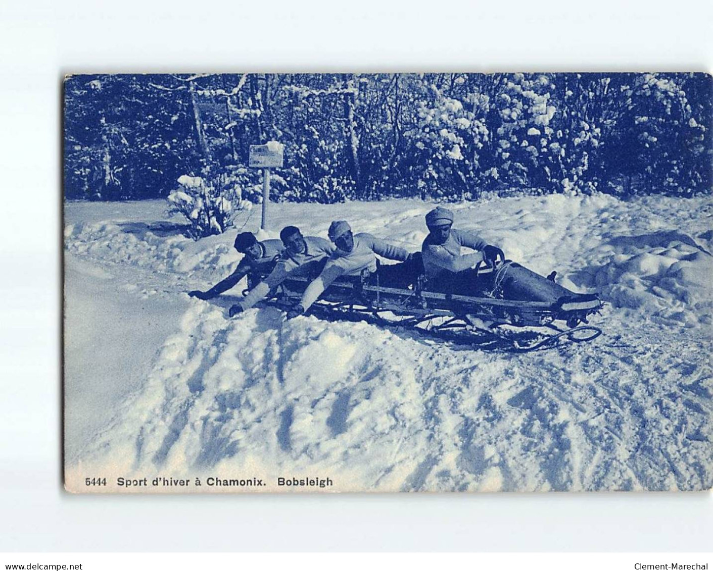 CHAMONIX : Bobsleigh - Très Bon état - Chamonix-Mont-Blanc