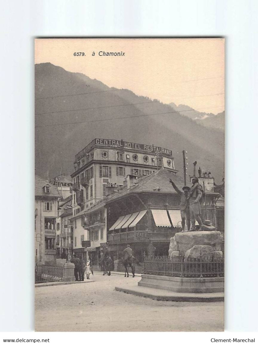 CHAMONIX : Le Central Hôtel Restaurant - Très Bon état - Chamonix-Mont-Blanc