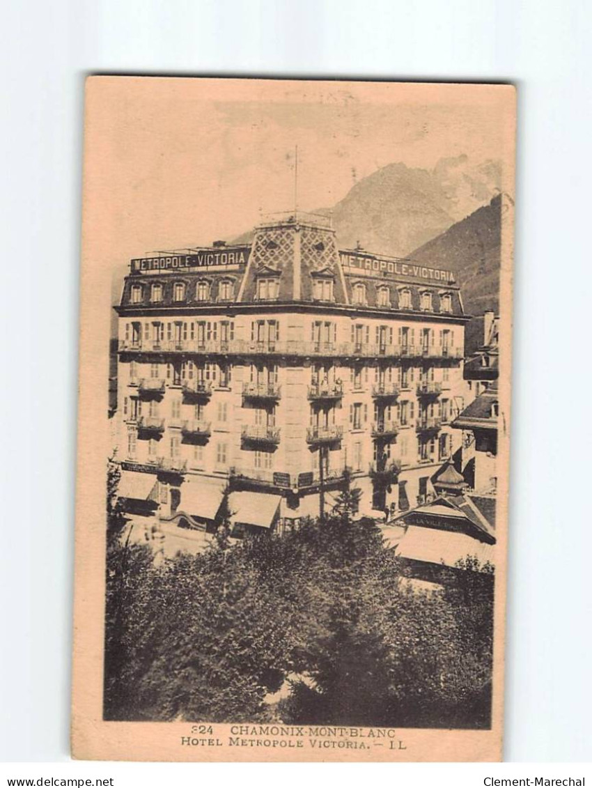 CHAMONIX : Hôtel Métropole Victoria - état - Chamonix-Mont-Blanc