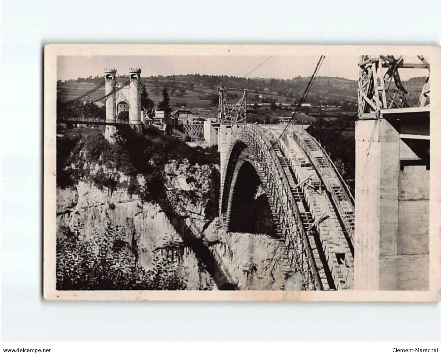 Construction Du Nouveau Pont De La Caille, Coulage Du Deuxième Rouleau - état - Autres & Non Classés