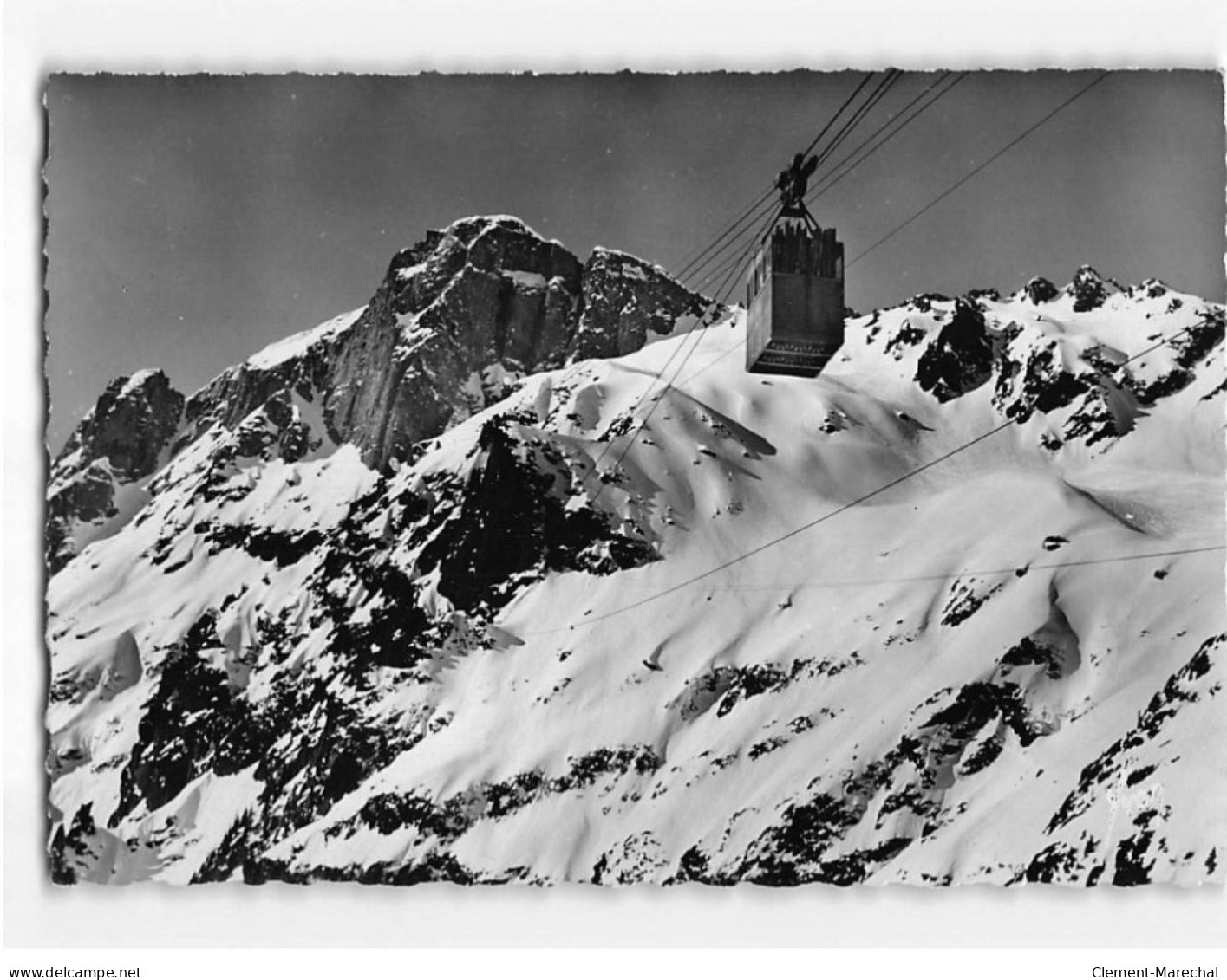 CHAMONIX : Le Brévent Et Le Téléférique - Très Bon état - Chamonix-Mont-Blanc