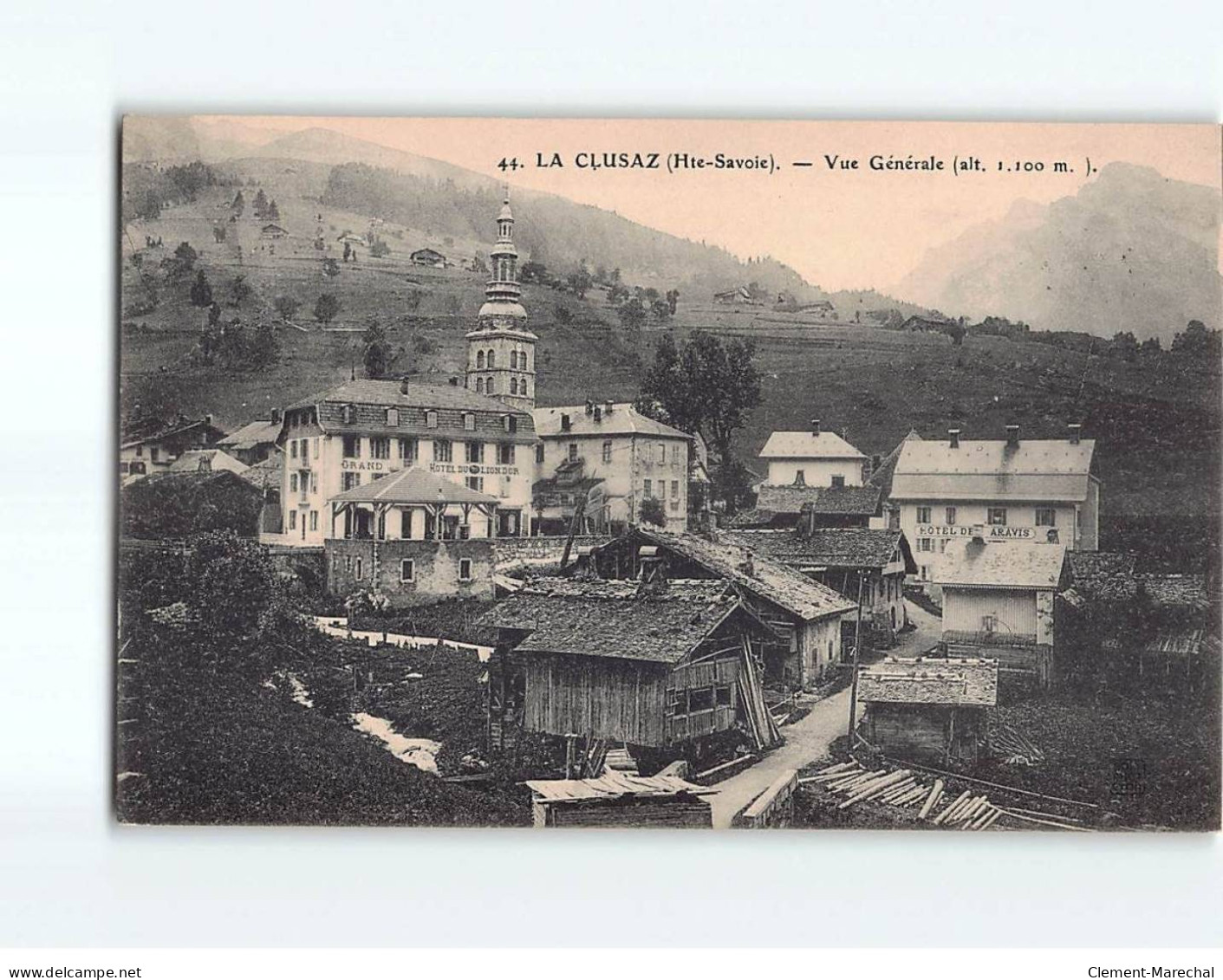 LA CLUSAZ : Vue Générale - Très Bon état - La Clusaz