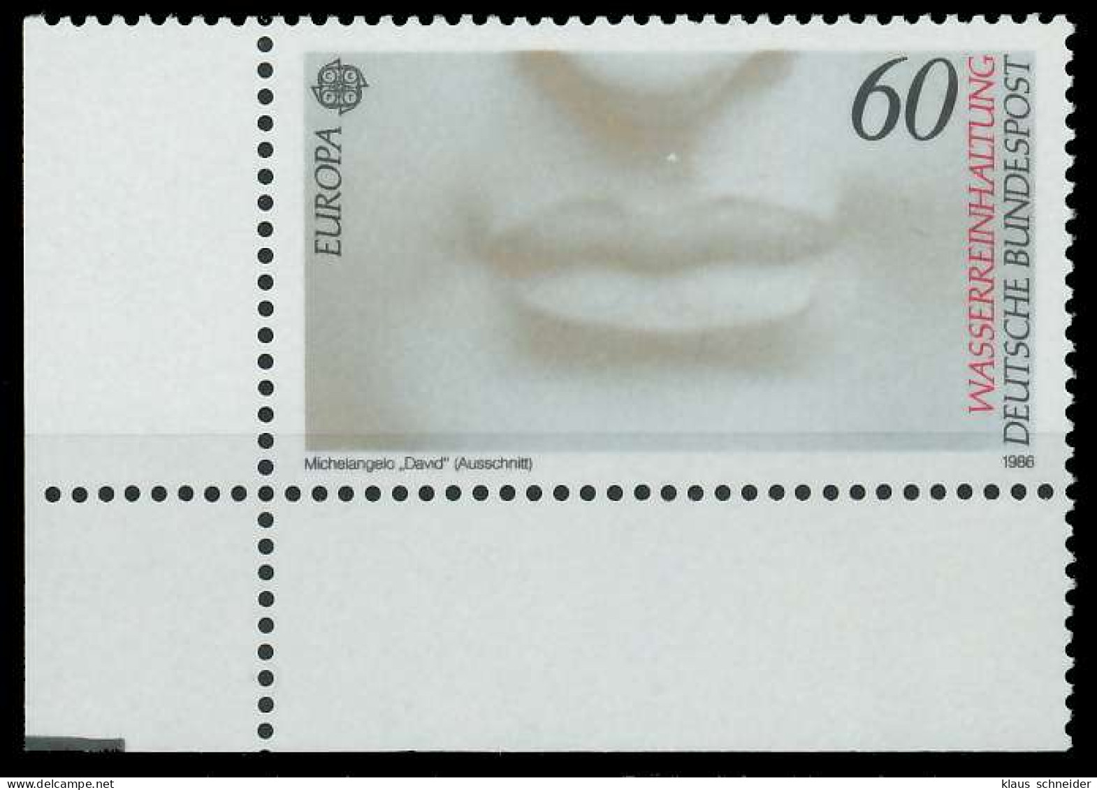 BRD BUND 1986 Nr 1278 Postfrisch ECKE-ULI X855BBA - Neufs