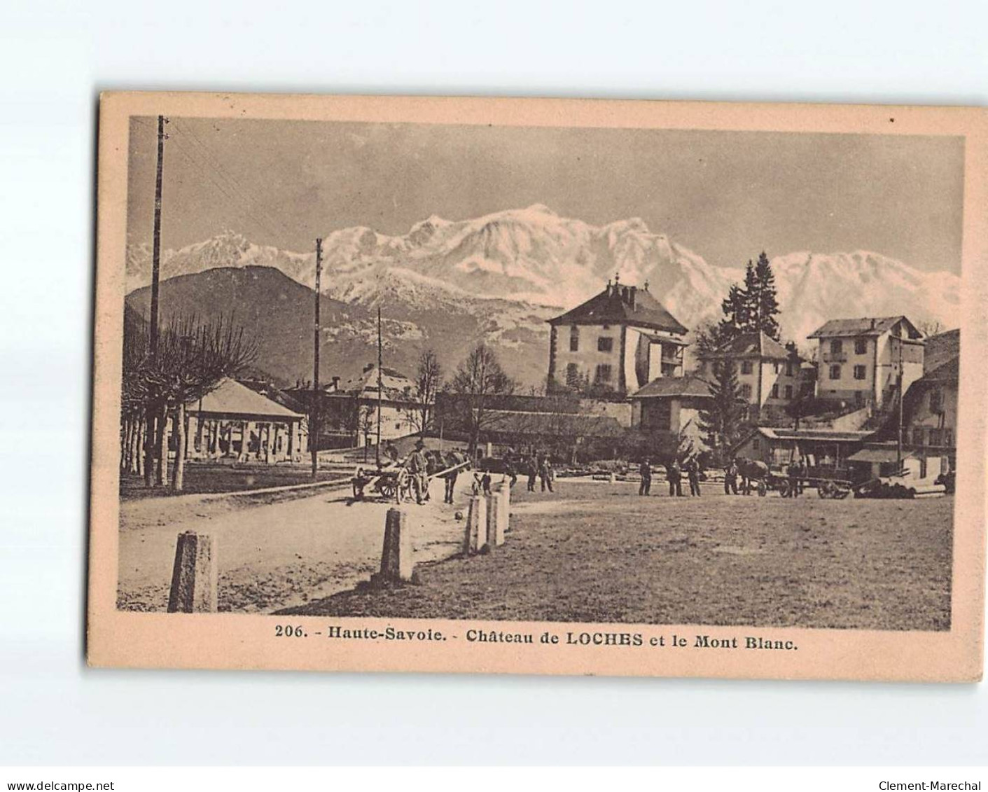 Château De LOCHES Et Le Mont-Blanc - Très Bon état - Sonstige & Ohne Zuordnung