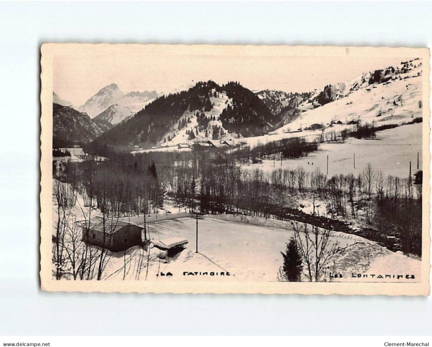 LES CONTAMINES MONTJOIE : La Patinoire - Très Bon état - Les Contamines-Montjoie