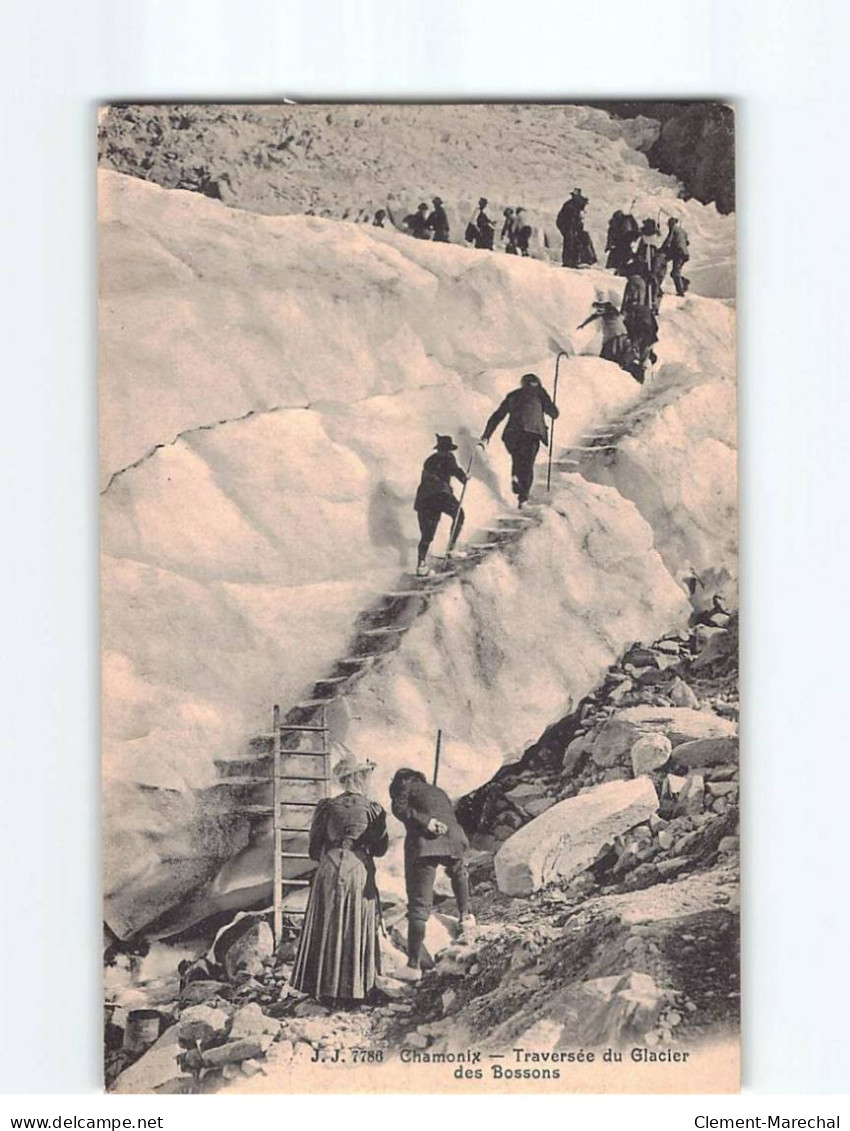 CHAMONIX : Traversée Du Glacier Des Bossons - Très Bon état - Chamonix-Mont-Blanc