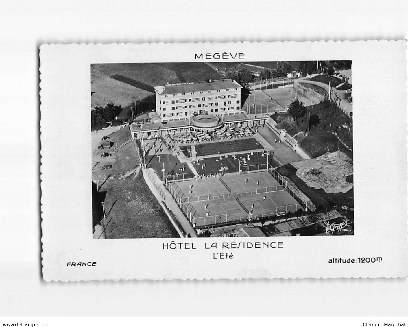 MEGEVE : Hôtel La Résidence - Très Bon état - Megève