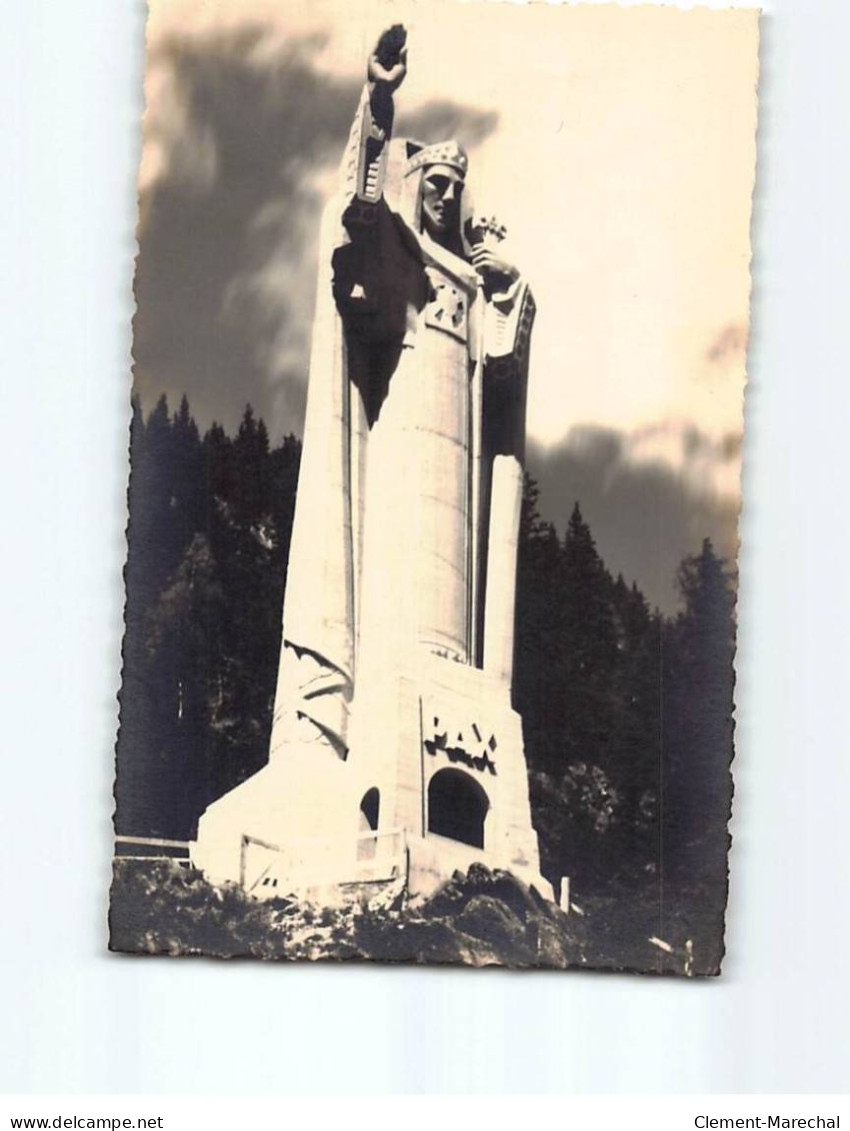 LES HOUCHES : Statue Monumentale Du Christ Roi - Très Bon état - Les Houches