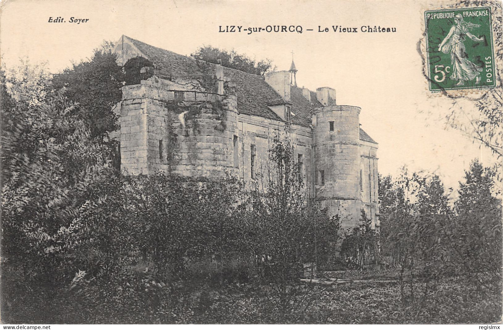 77-LIZY SUR OURCQ-LE VIEUX CHÂTEAU-N°T2411-F/0089 - Lizy Sur Ourcq