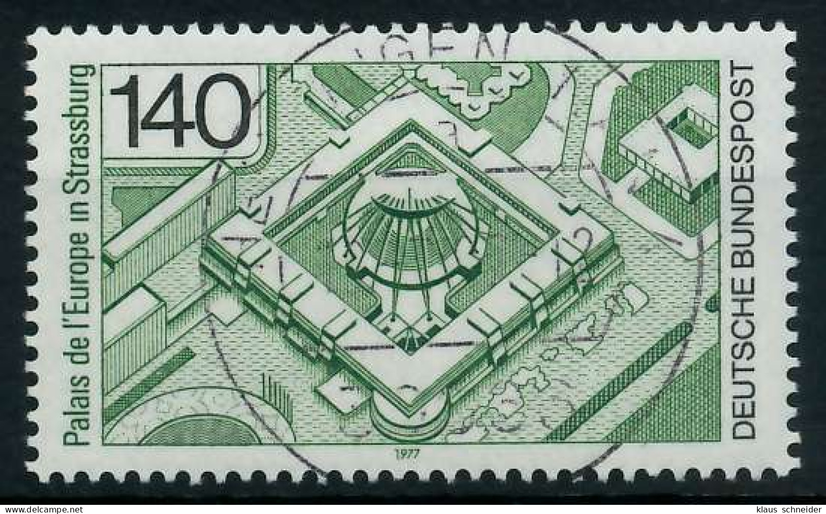 BRD BUND 1977 Nr 921 Zentrisch Gestempelt X936016 - Used Stamps