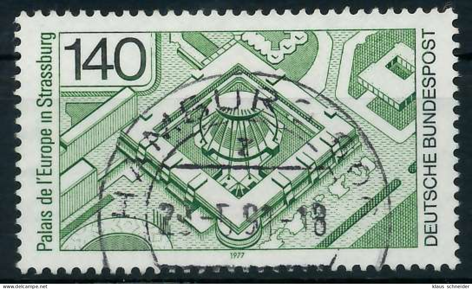 BRD BUND 1977 Nr 921 Zentrisch Gestempelt X936042 - Usati