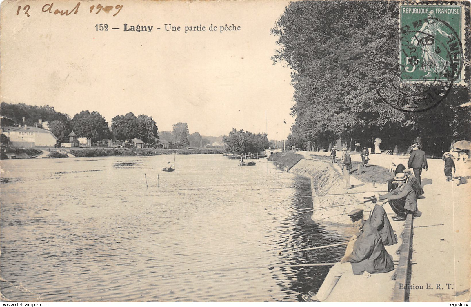 77-LAGNY-PARTIE DE PECHE-N°T2411-E/0305 - Lagny Sur Marne