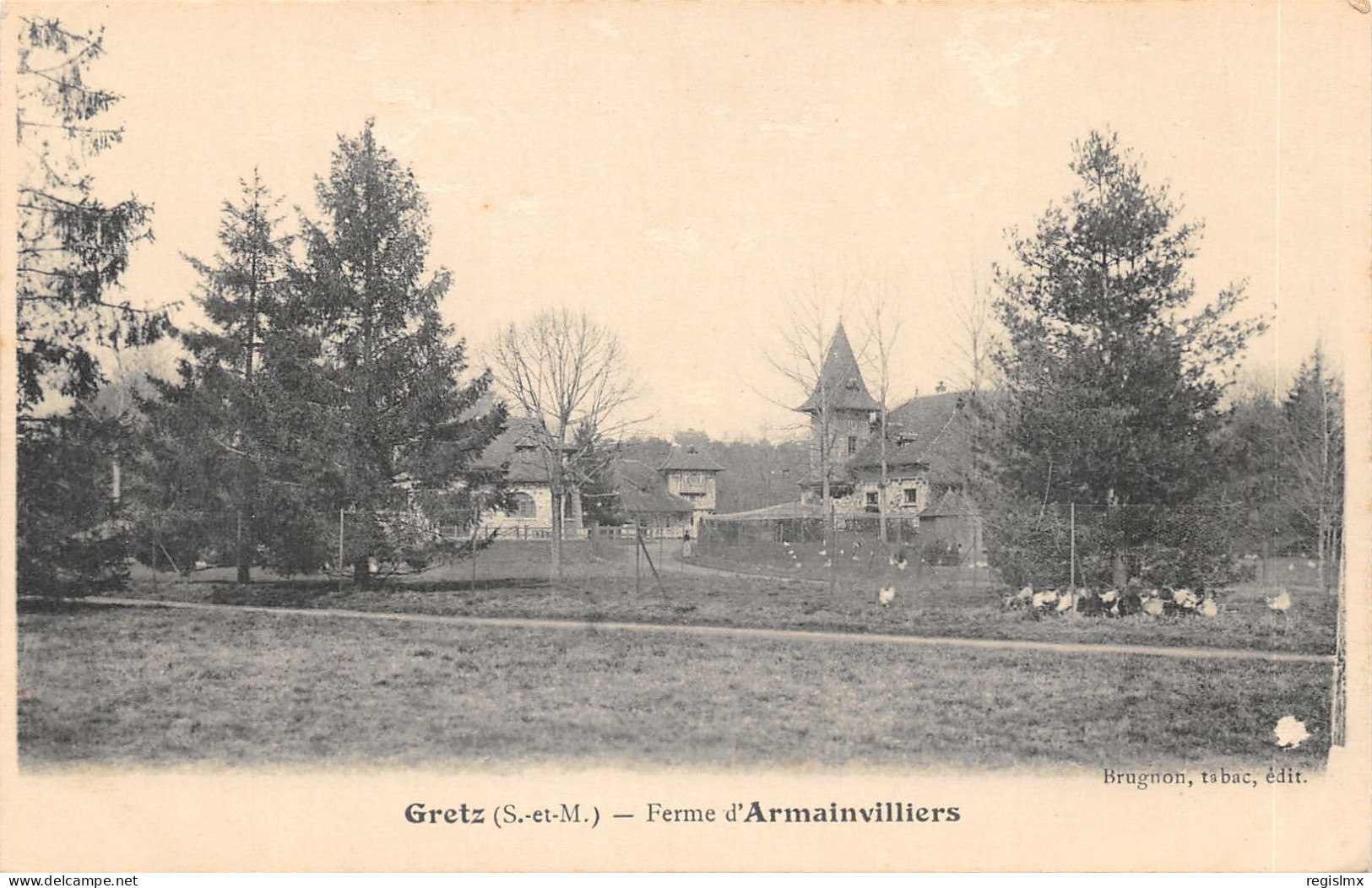 77-GRETZ-FERME D ARMAINVILLIERS-N°T2411-D/0391 - Gretz Armainvilliers
