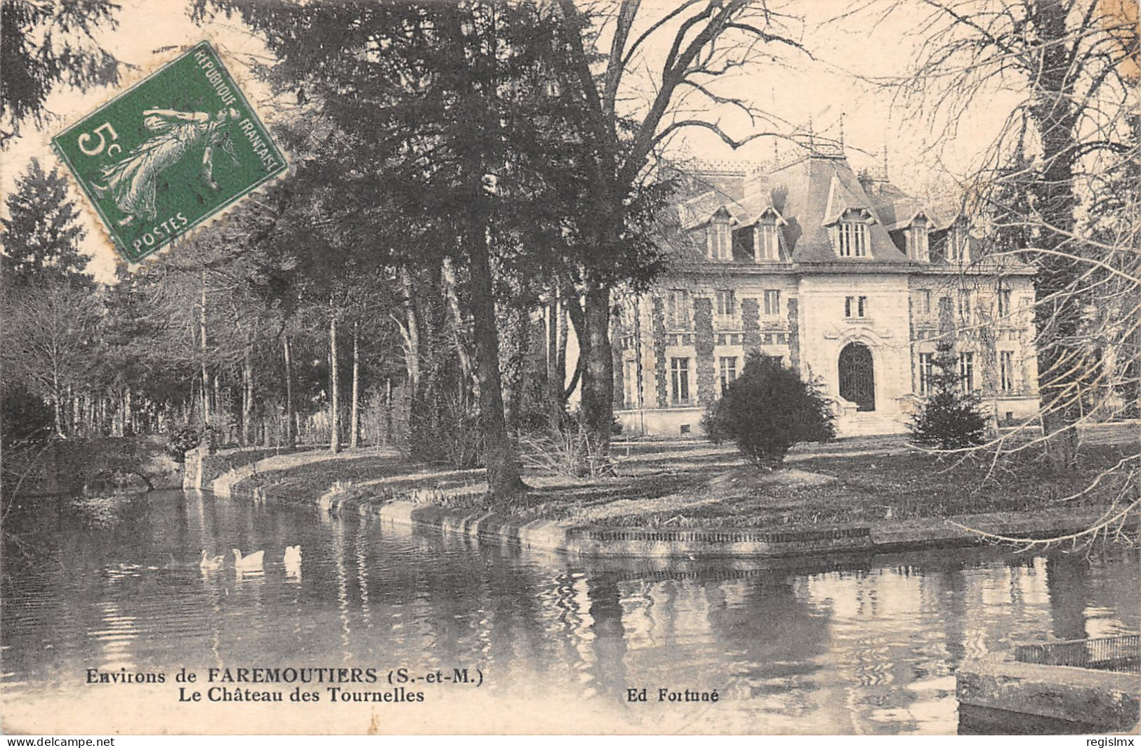 77-FAREMOUTIERS-CHÂTEAU DES TOURNELLES-N°T2411-D/0219 - Faremoutiers