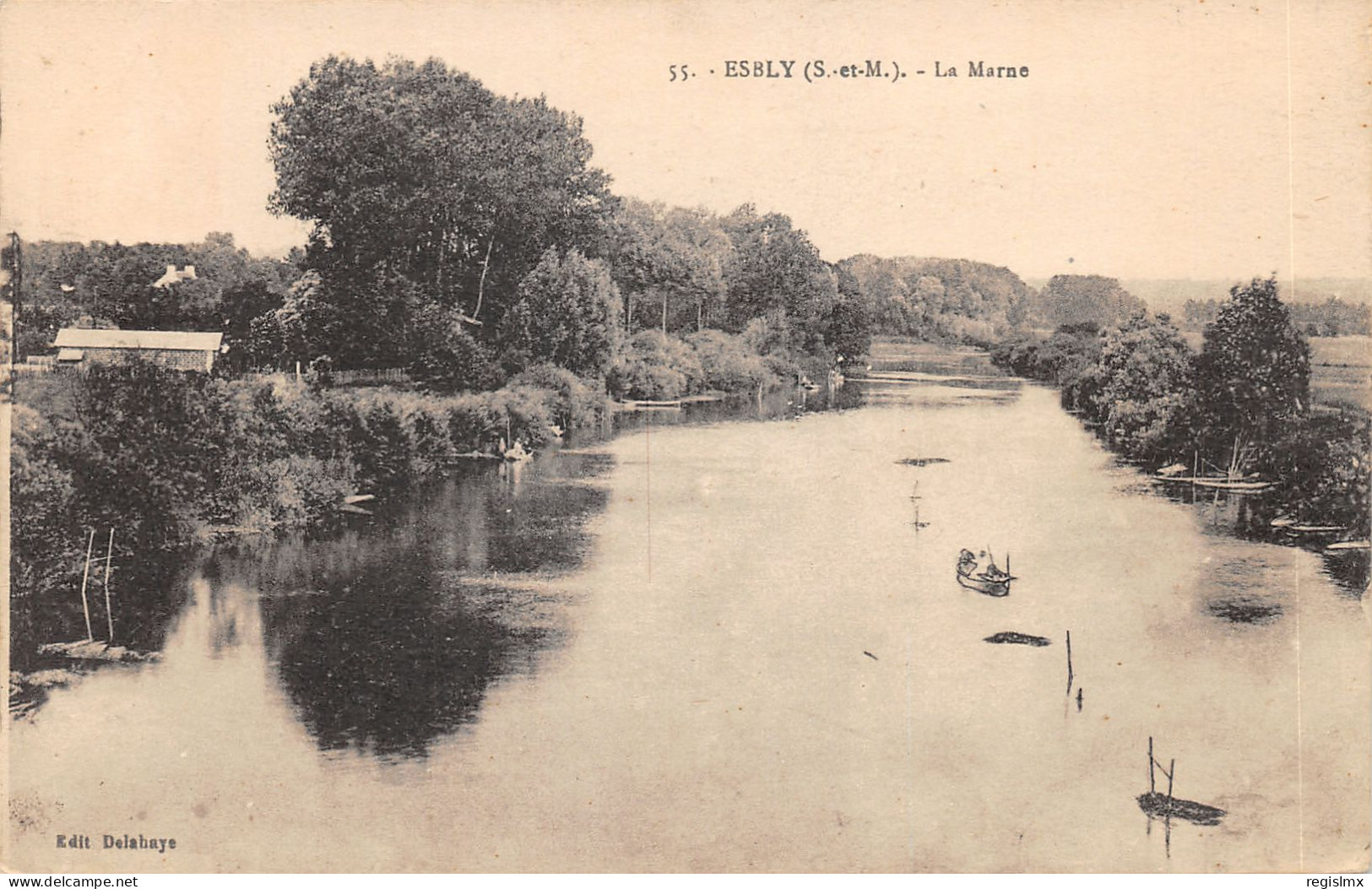 77-ESBLY-BORDS DE MARNE-N°T2411-D/0167 - Esbly