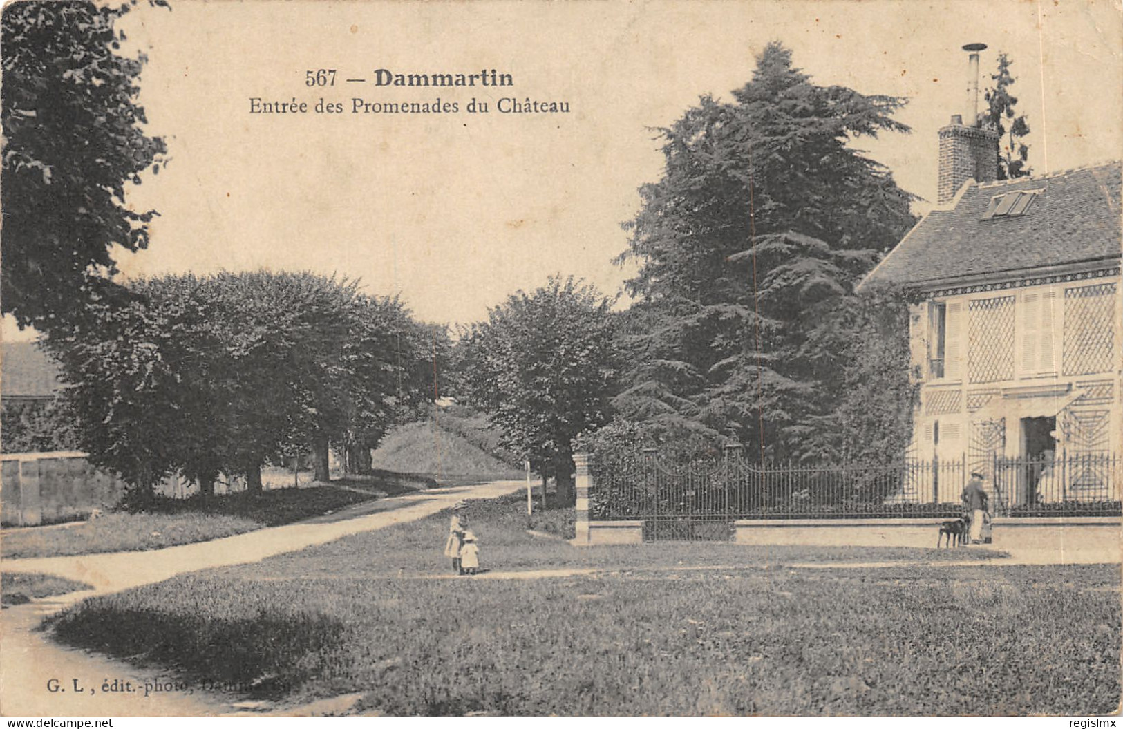 77-DAMMARTIN-PROMENADES DU CHÂTEAU-N°T2411-D/0063 - Dammarie Les Lys