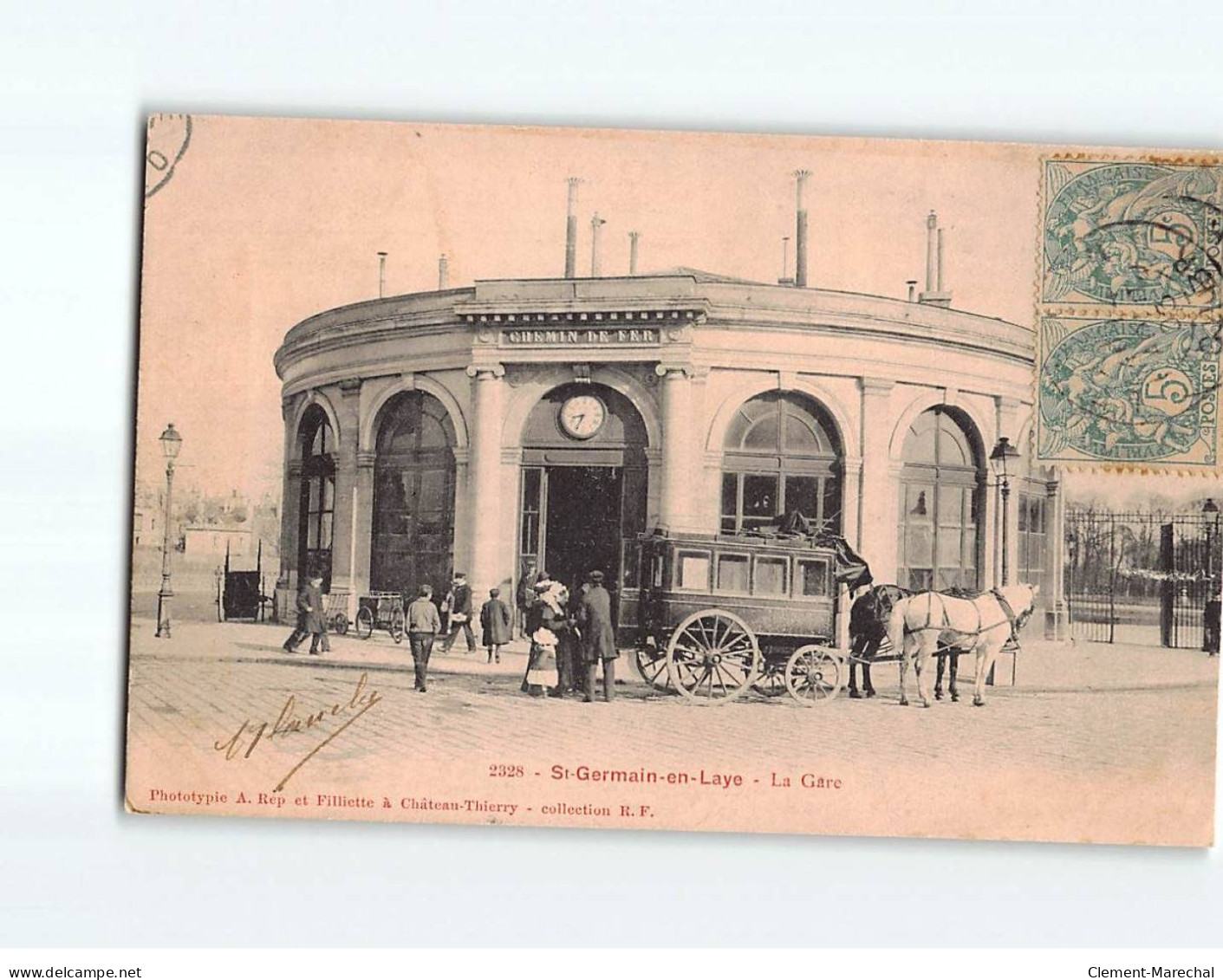 SAINT GERMAIN EN LAYE : La Gare - Très Bon état - St. Germain En Laye