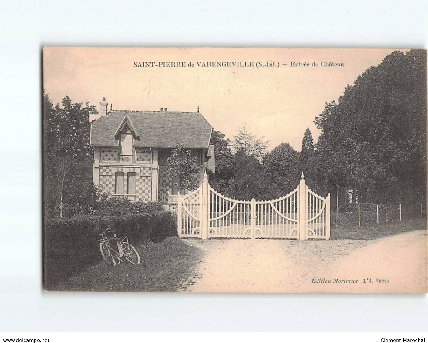 SAINT PIERRE DE VARENGEVILLE : Entrée Du Château - Très Bon état - Other & Unclassified