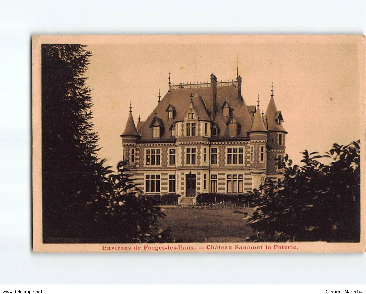 Château Saumont La Poterie - état - Other & Unclassified