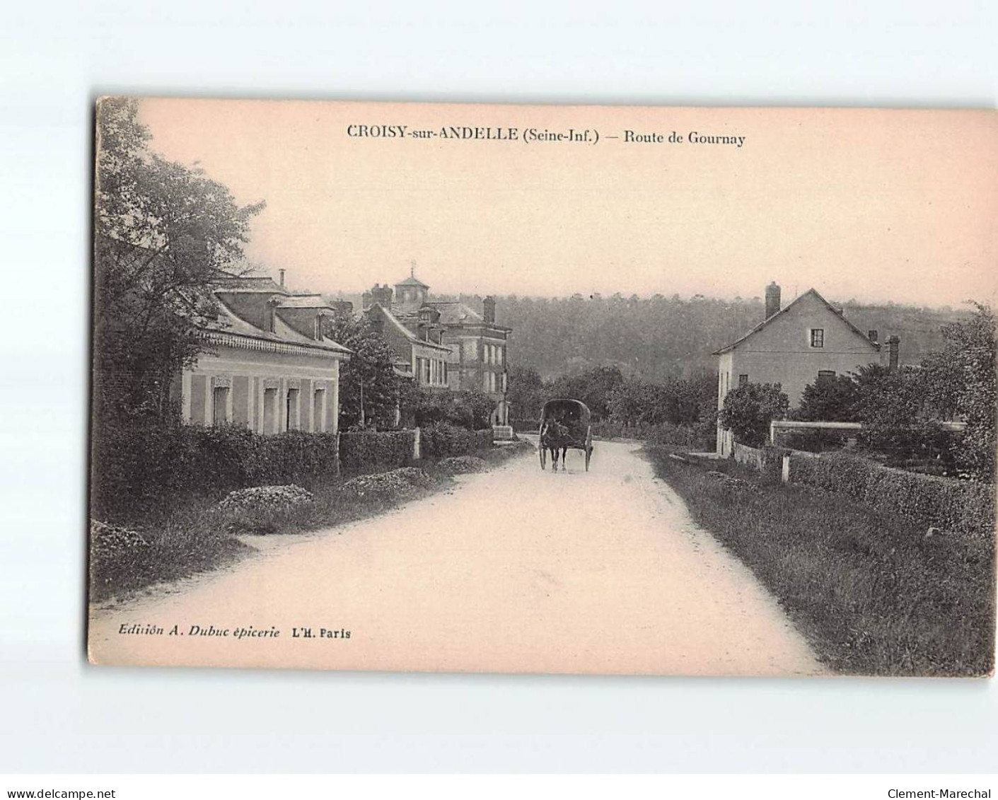 CROISY SUR ANDELLE : Route De Gournay - Très Bon état - Sonstige & Ohne Zuordnung