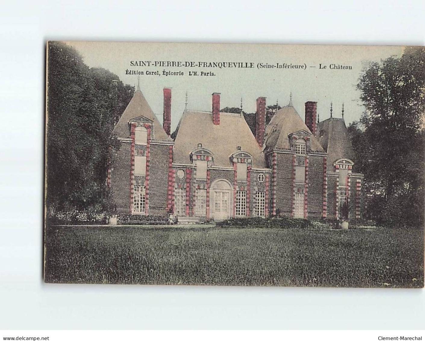 SAINT PIERRE DE FRANQUEVILLE : Le Château - Très Bon état - Other & Unclassified