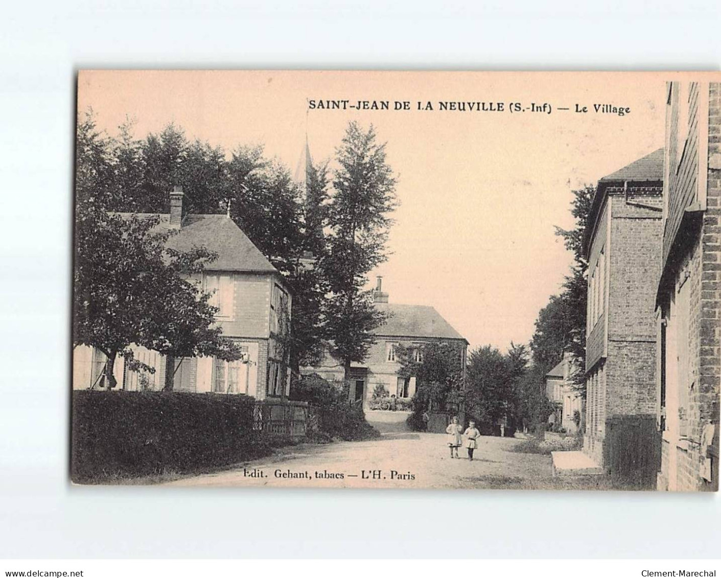 SAINT JEAN DE LA NEUVILLE : Le Village - Très Bon état - Sonstige & Ohne Zuordnung