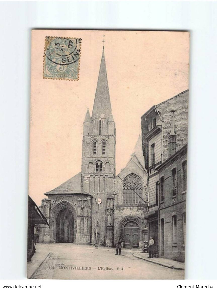 MONTIVILLIERS : L'Eglise - Très Bon état - Montivilliers