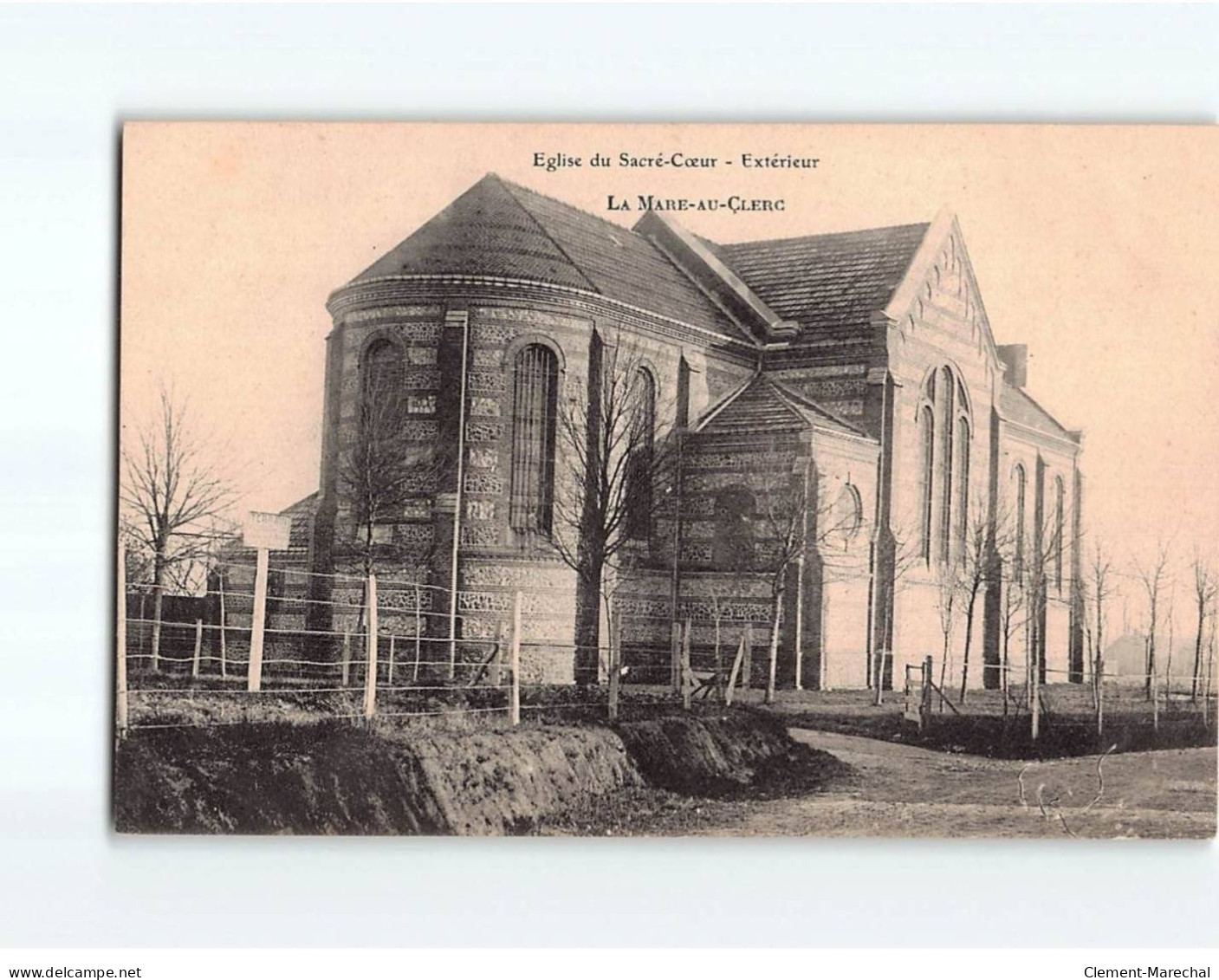 LA MARE AU CLERC : Eglise Du Sacré-Coeur, Extérieur - Très Bon état - Other & Unclassified