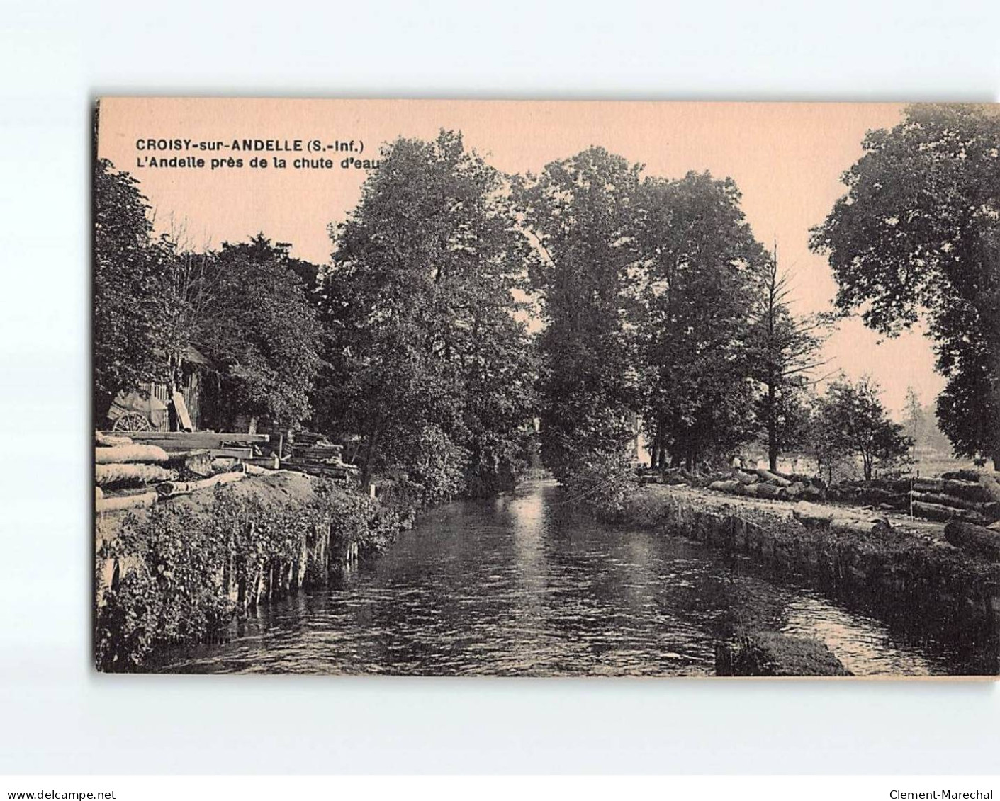 CROISY SUR ANDELLE : L'Andelle Près De La Chute D'eau - Très Bon état - Sonstige & Ohne Zuordnung