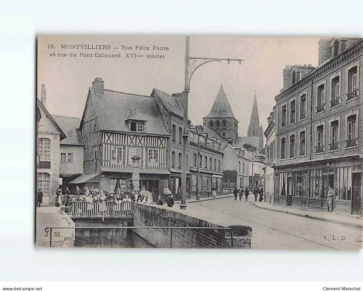 MONTIVILLIERS : Rue Félix Faure Et Rue Du Pont Callouard - Très Bon état - Montivilliers