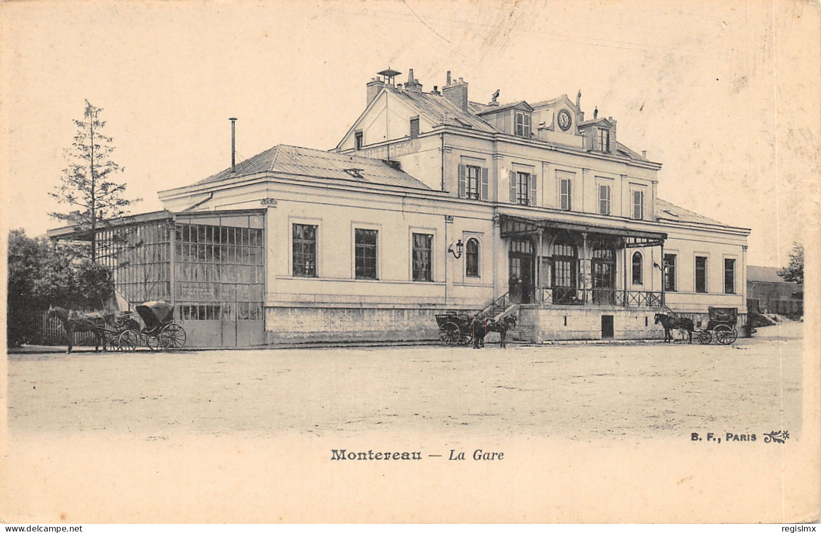 77-MONTEREAU-LA GARE-N°T2412-A/0055 - Montereau