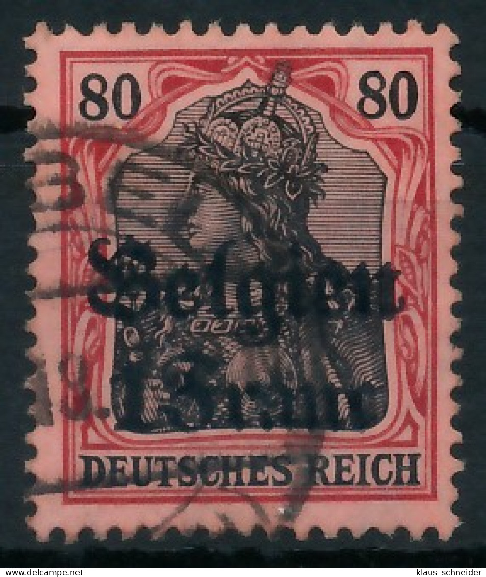 BES. 1WK LANDESPOST BELGIEN Nr 7 Gestempelt X410F46 - Ocupación 1914 – 18
