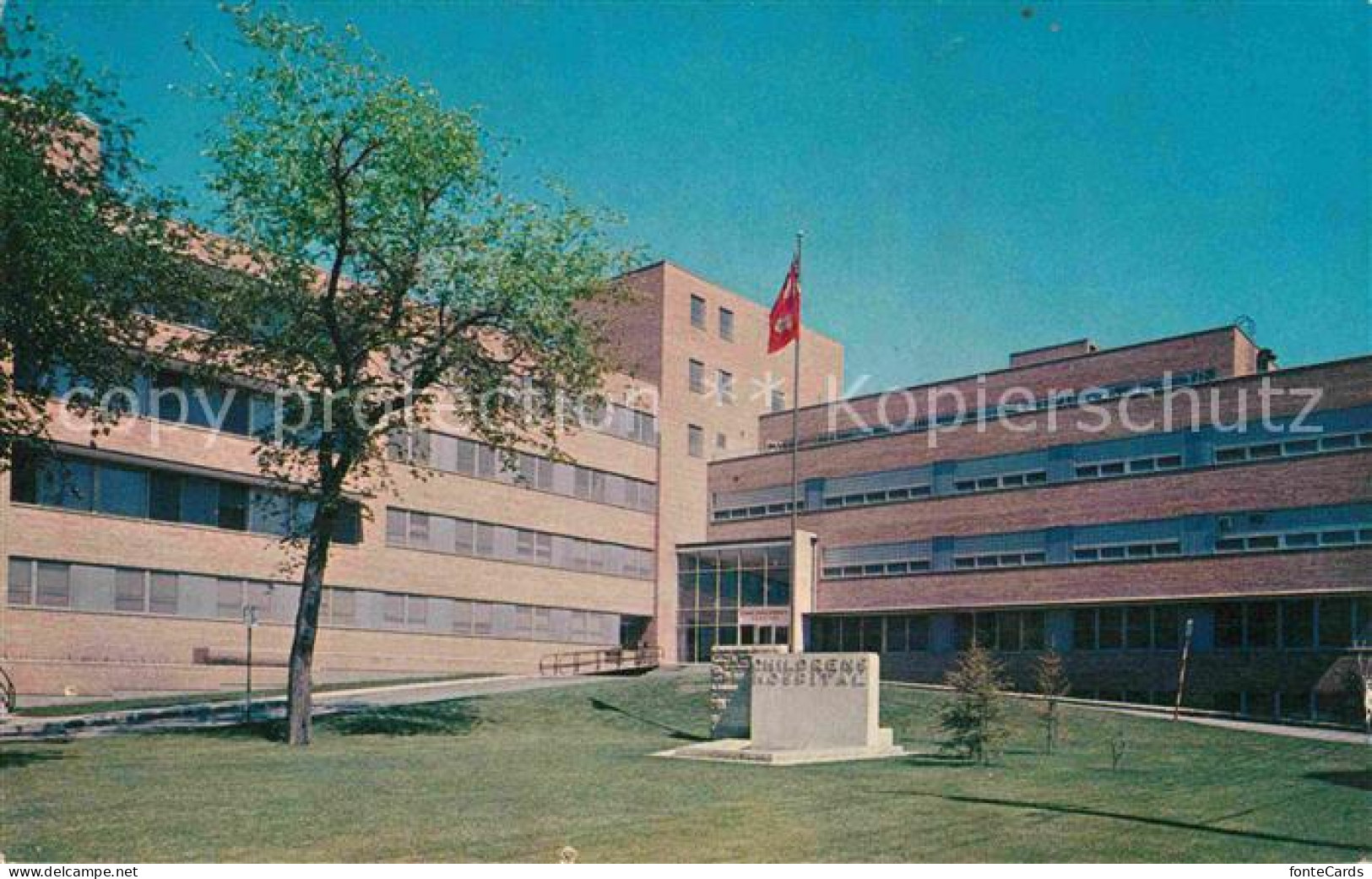 72671386 Winnipeg The Children Hospital Winnipeg - Zonder Classificatie