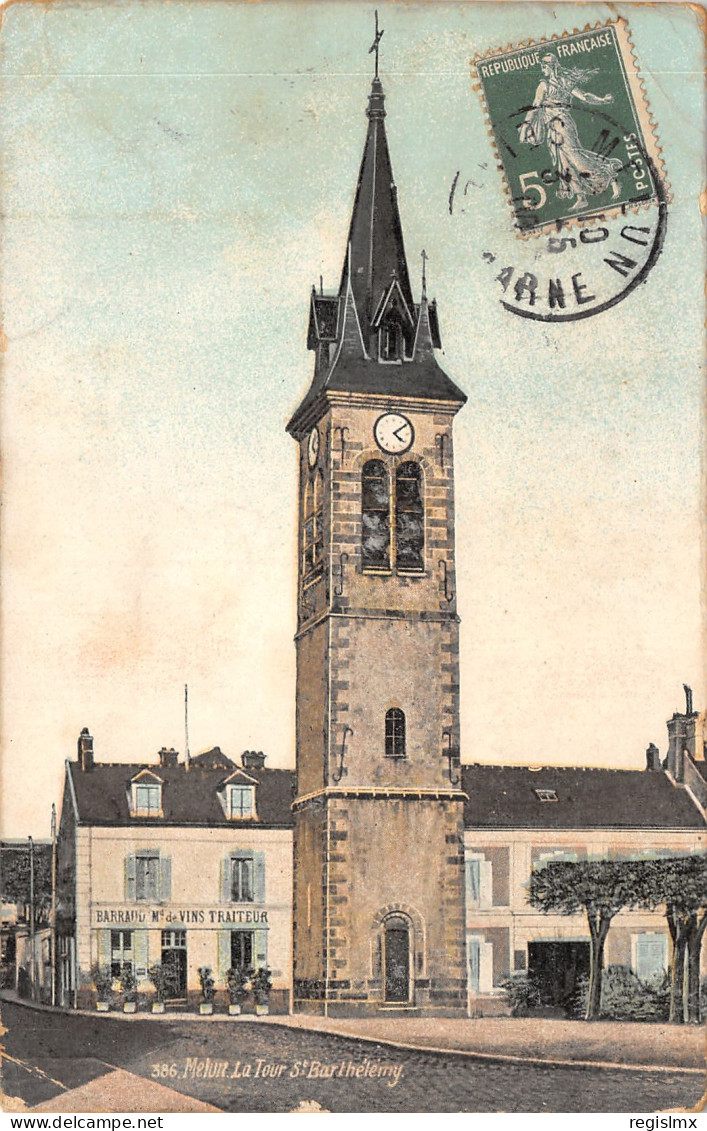 77-MELUN-N°T2411-H/0027 - Melun