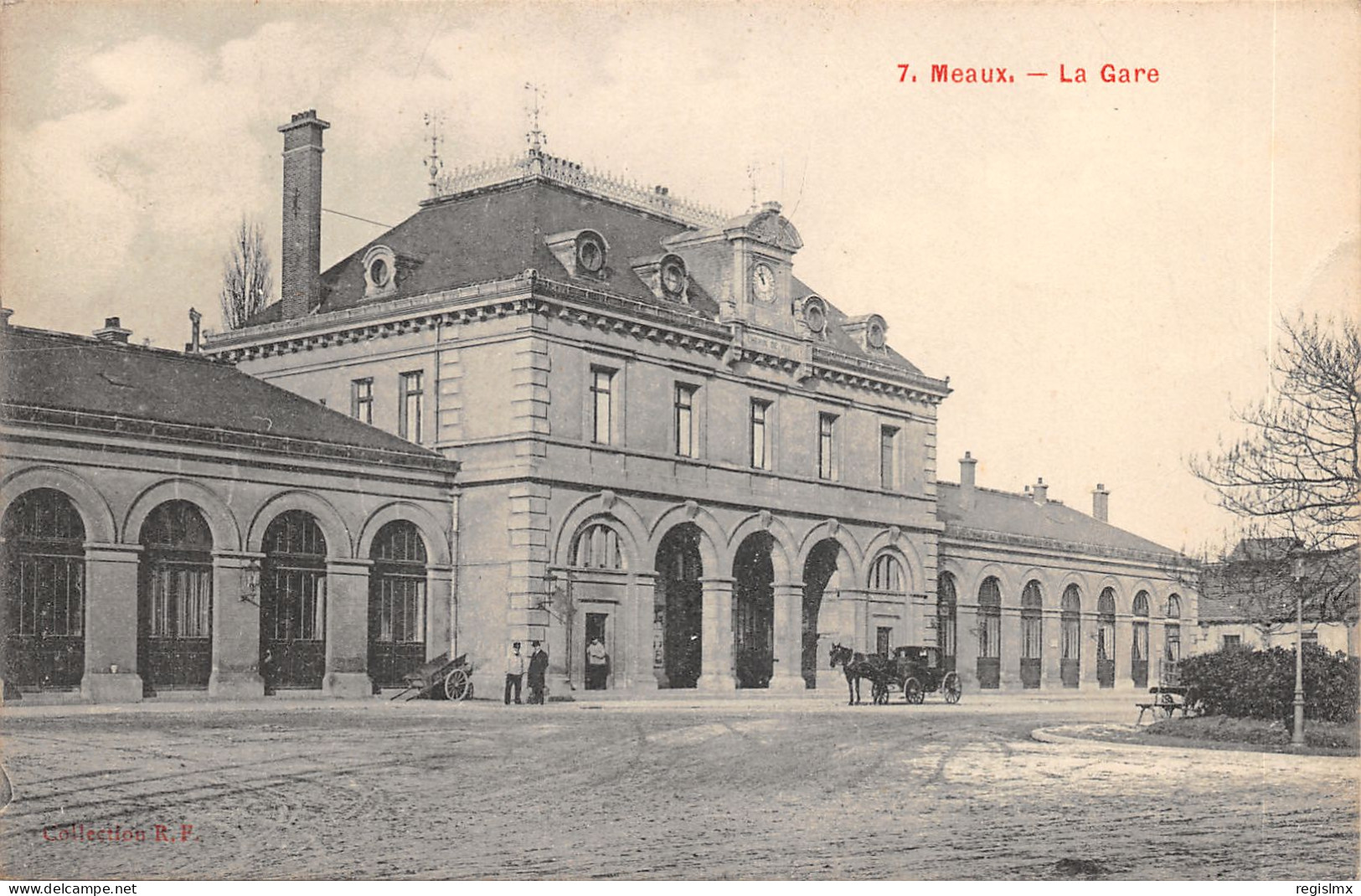 77-MEAUX-LA GARE-N°T2411-G/0261 - Meaux