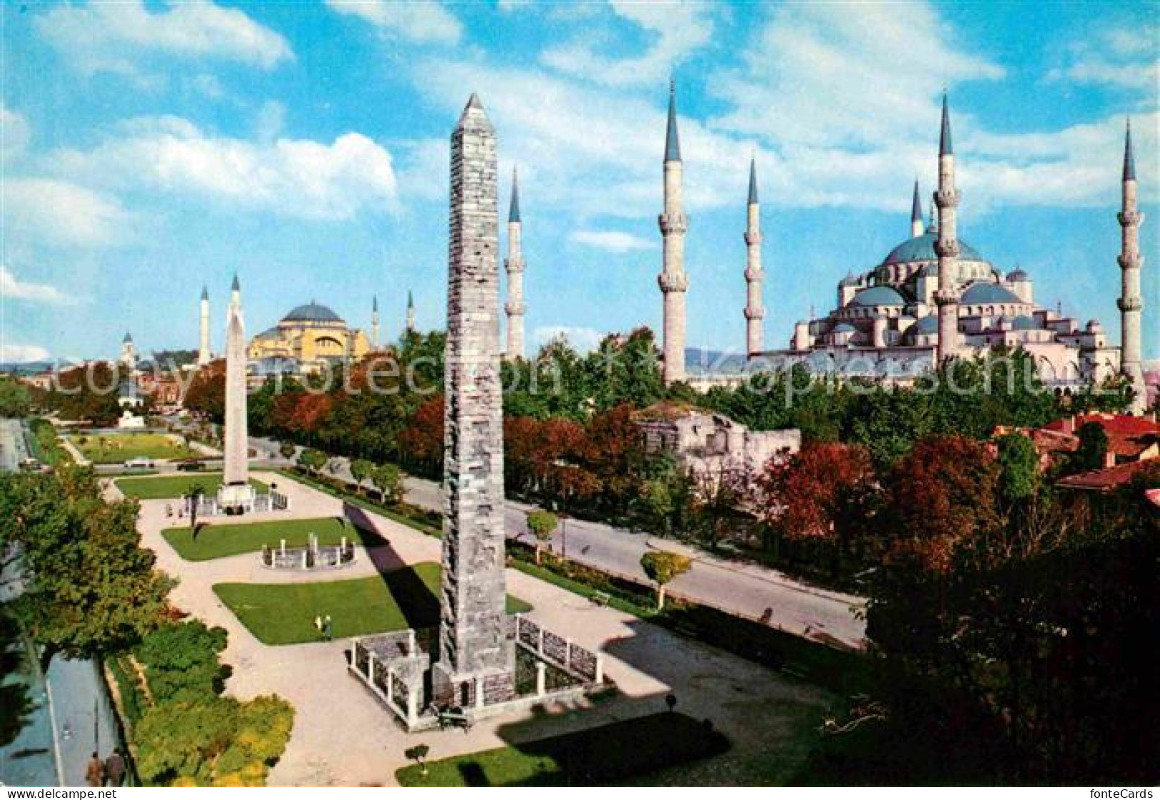 72670095 Istanbul Constantinopel Sultan Ahmet Camiie Ve Aya Sofya Istanbul - Turquie