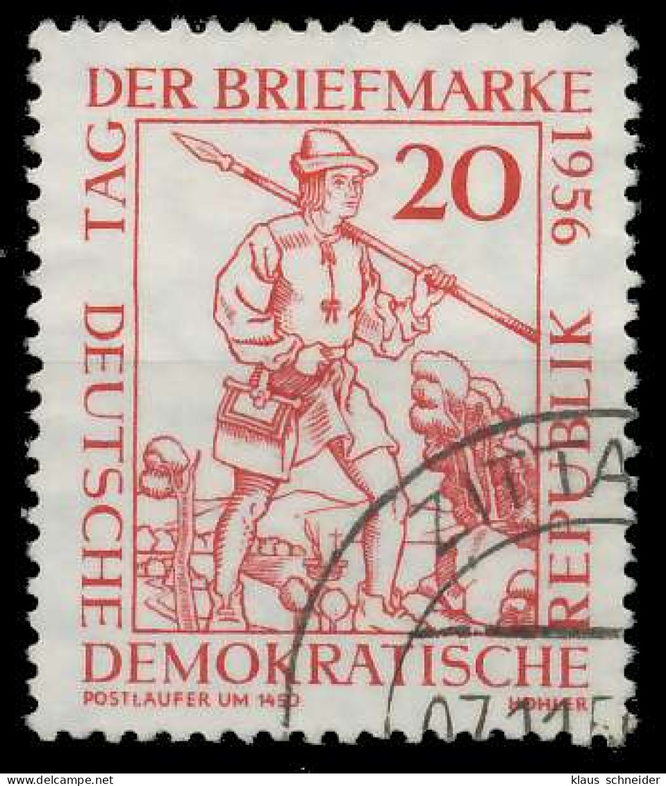 DDR 1956 Nr 544II Gestempelt X4B9646 - Used Stamps