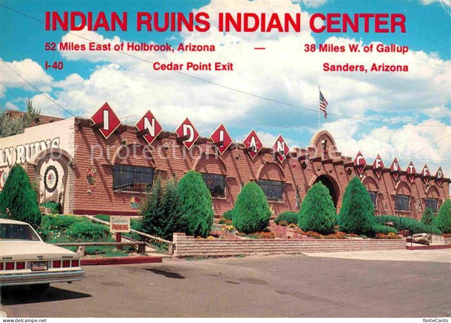 72668112 Sanders Arizona Indian Ruins Indian Center Sanders Arizona - Andere & Zonder Classificatie